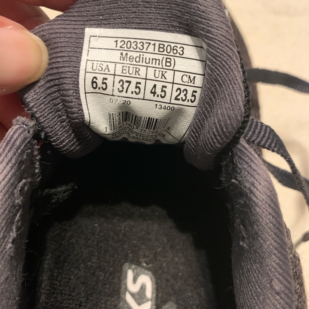 Womens Revel 4.0 Charcoal Black & White Running Athleasure Training Sz 6.5 - Picture 10 of 15